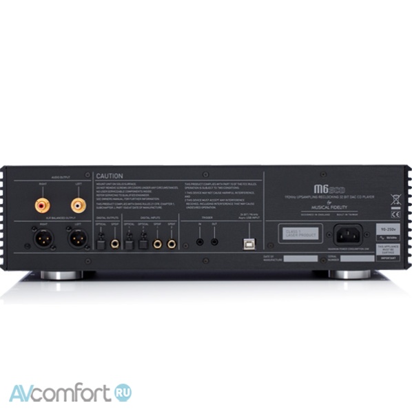 MUSICAL FIDELITY M6SCD Black