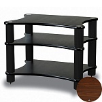 Solid Tech Radius Solo 3 black corner-pillars Walnut