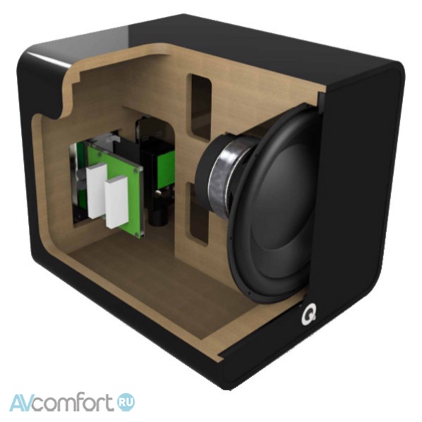 Q Acoustics Q B12 Subwoofer (QA8702) Arctic White