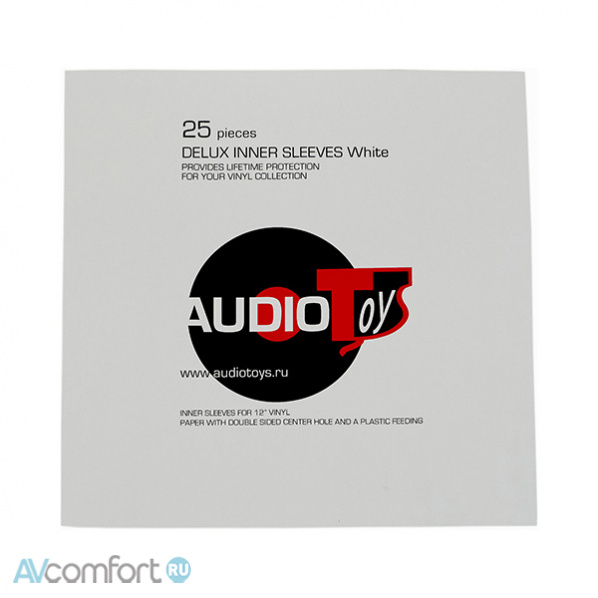 AudioToys Delux Sleeves White 25 шт
