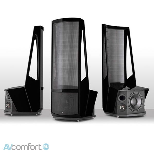 AVComfort, MARTIN LOGAN Neolith Basalt Black (Gloss Metallic)