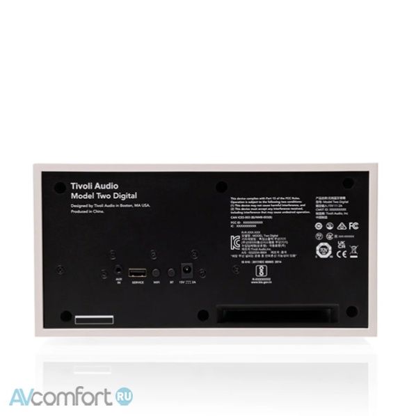 Tivoli Audio Model Two Digital White/Silver