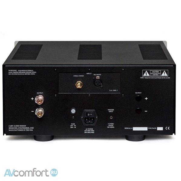 Cary Audio SA-500.1ES Black