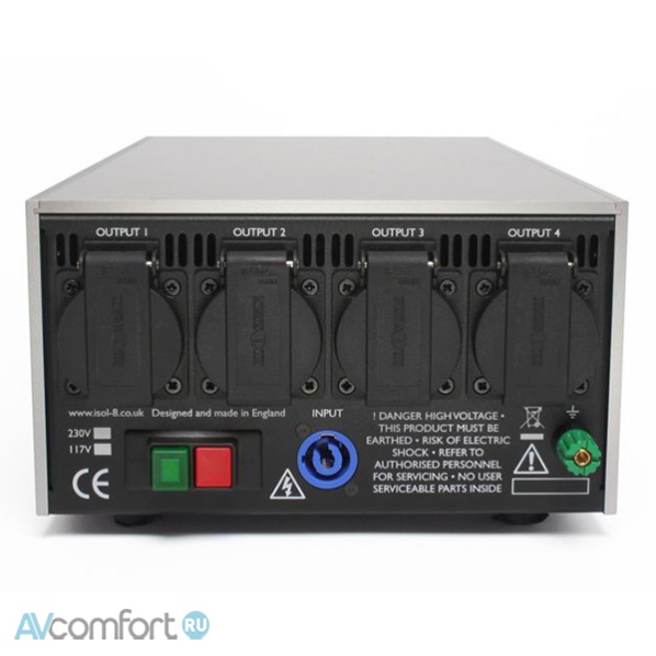 Isol-8 SubStation AXIS Silver