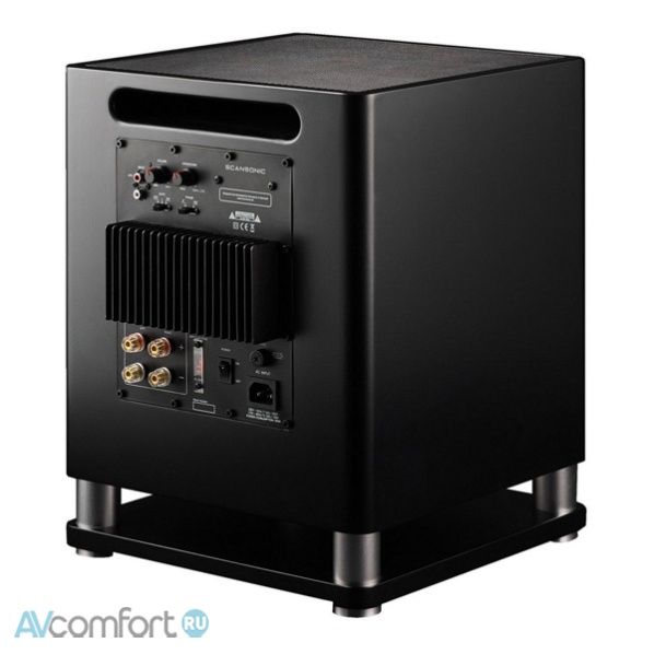 SCANSONIC HD MB10 Active Subwoofer Black