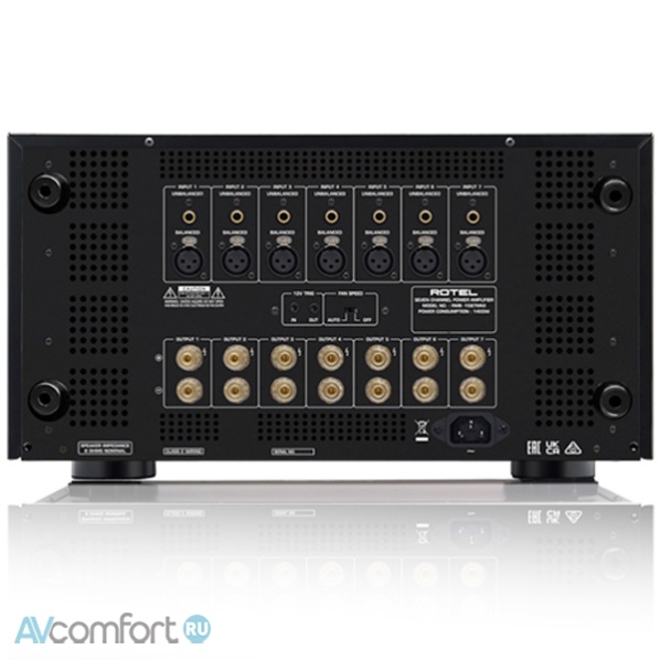 Rotel RMB-1587MKII Black
