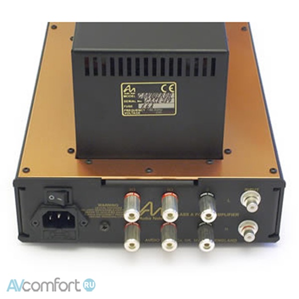 Audio Note Conqueror Silver Signature Black