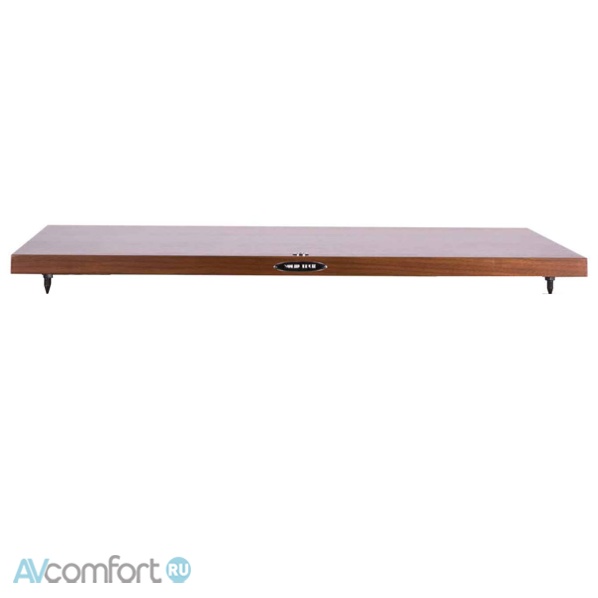 AVComfort, Solid Tech Hybrid Wood Turntable Shelf Walnut