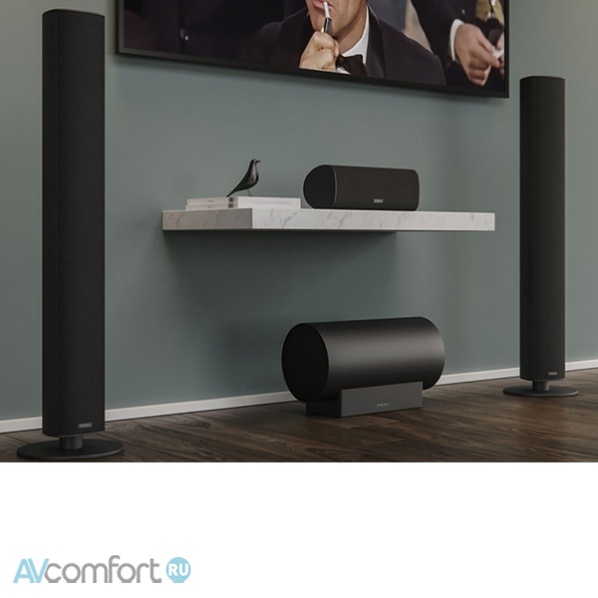 PIEGA Sub Medium Wireless RX Black