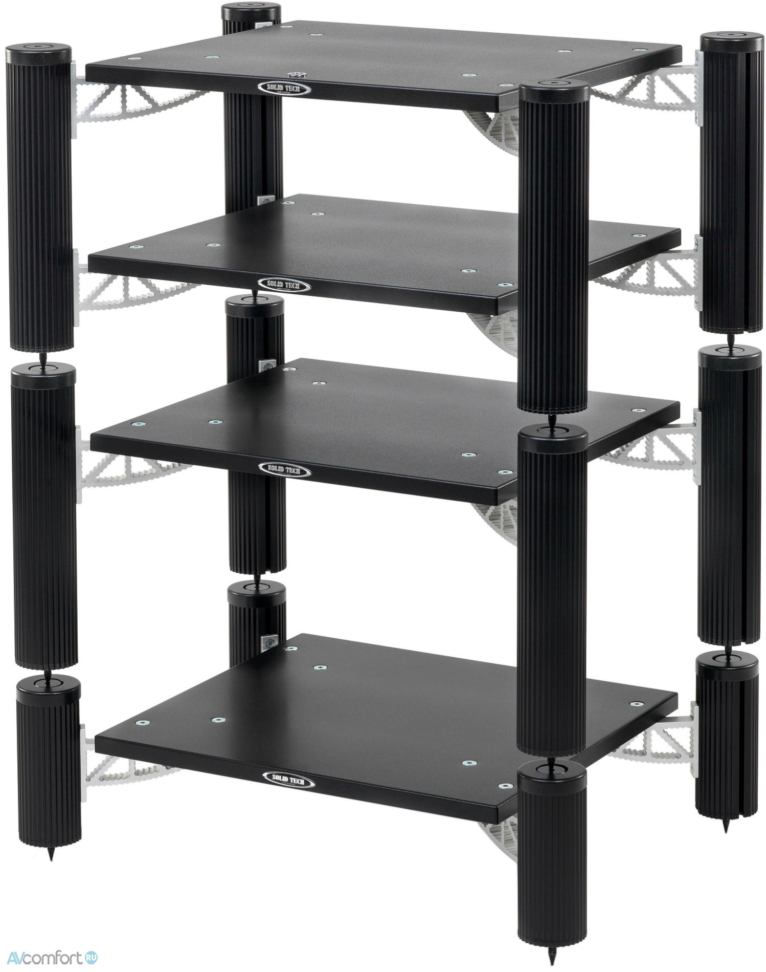 AVComfort, Solid Tech Hybryd 4 (200x350x350mm) Black/Black