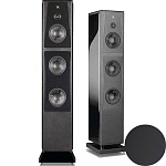 ROSSO FIORENTINO Certaldo Satin Black