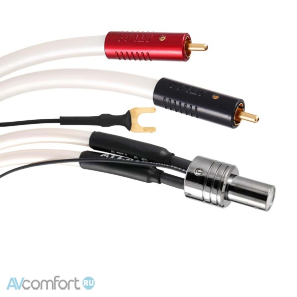 AVComfort, Atlas Cables Equator Tonearm 180 - Achromatic RCA 1,0 m