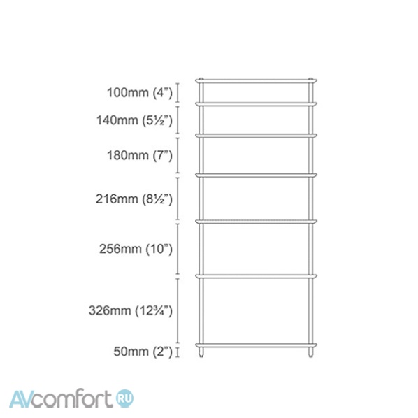 Quadraspire Columns 19 Black