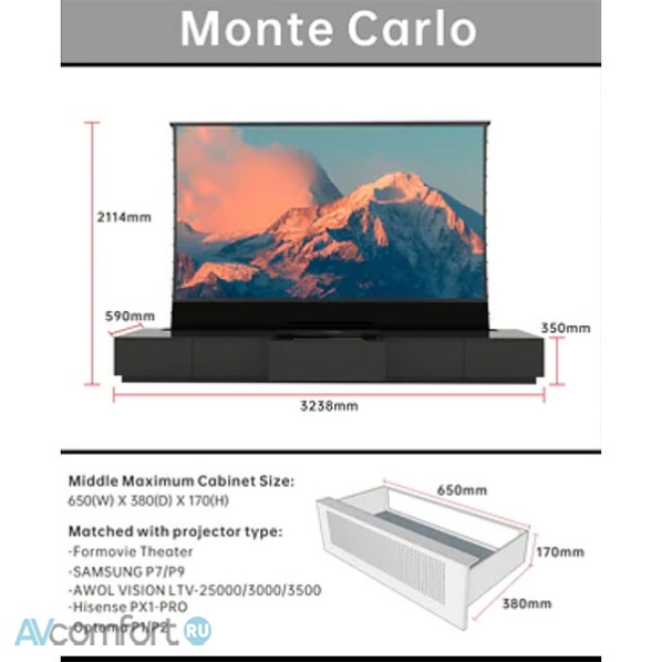Vividstorm Monte Carlo 120 White