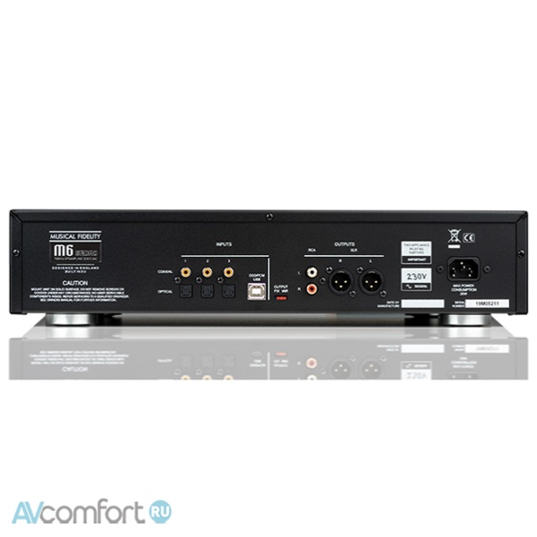 MUSICAL FIDELITY M6 SRDAC Silver