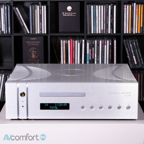Gold Note CD-1000 MkII Deluxe Argento