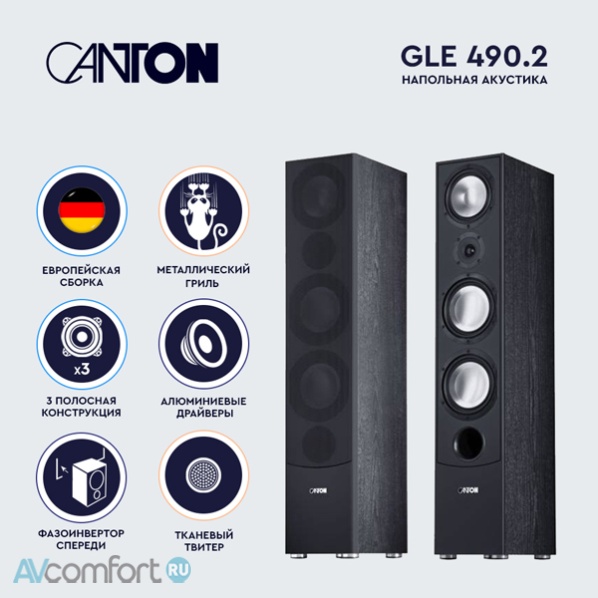 Canton GLE 490.2 Black