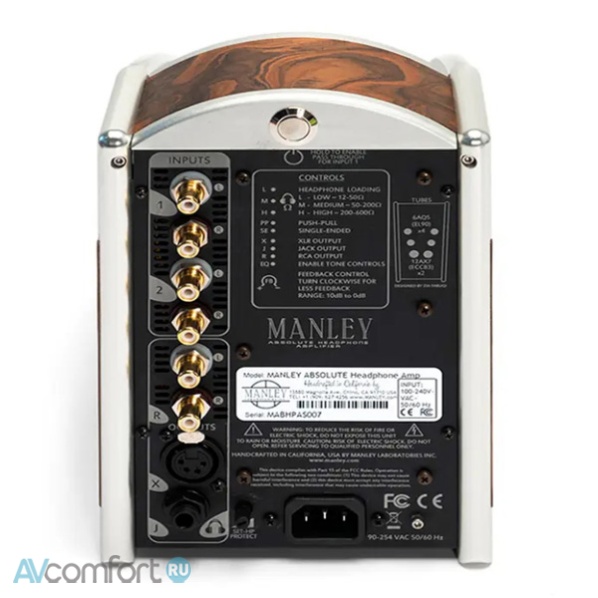 Manley Absolute Headphone Amplifier Silver