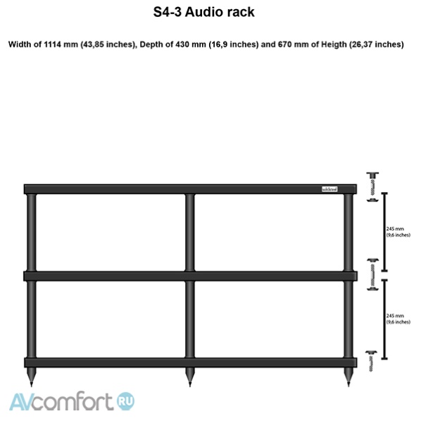 Solidsteel S 4-3 White