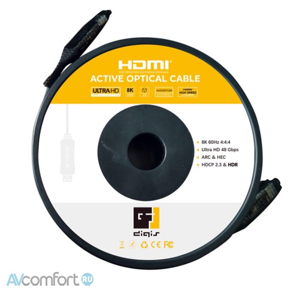 Digis DSM-CH10-8K-AOC HDMI-HDMI 2.1, 20 м