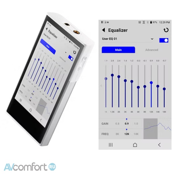 Astell&Kern Activo P1 Whisper White