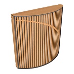 Vicoustic Cinema Round Ultra Fuser Natural Oak