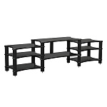 Solid Tech Radius Cinema 8 black corner-pillars Mocca