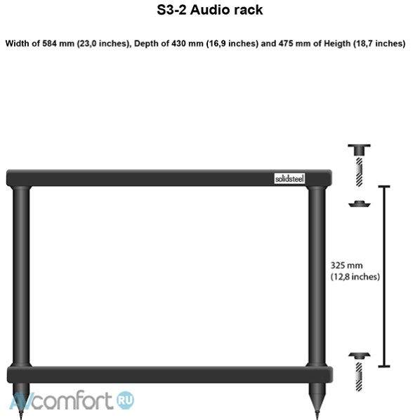 Solidsteel S 3-2 White