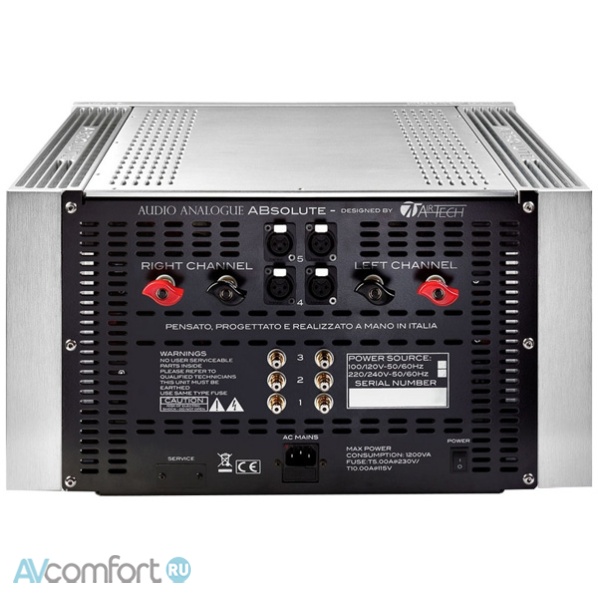 AUDIO ANALOGUE Absolute RR Silver