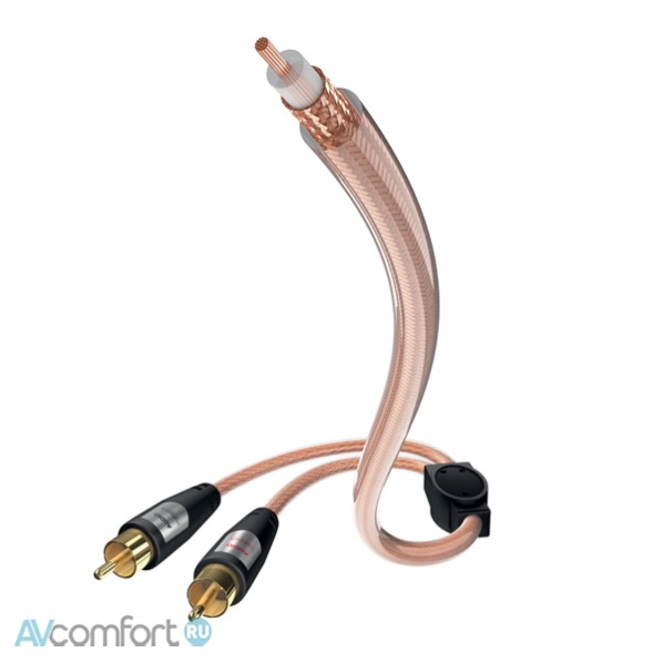AVComfort, INAKUSTIK Star Y-Sub - 2 RCA Cable, 12 m