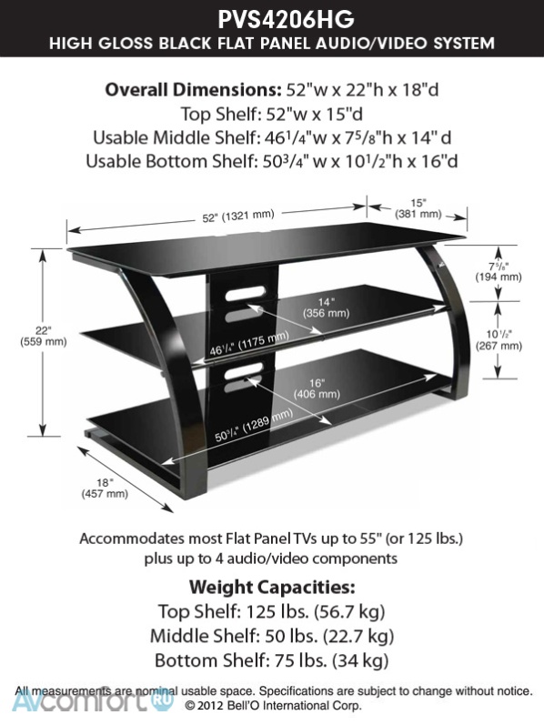Bell'O PVS-4206 High Gloss