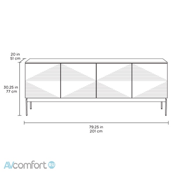 BDI Zona 8859 Natural Walnut