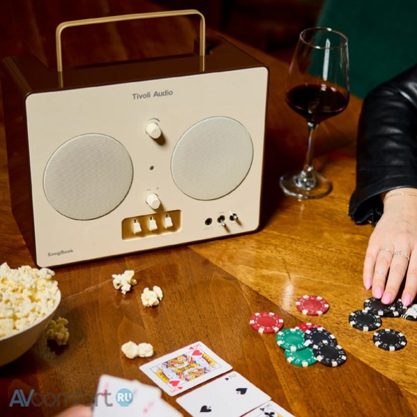 Tivoli Audio SongBook Cream & Brown
