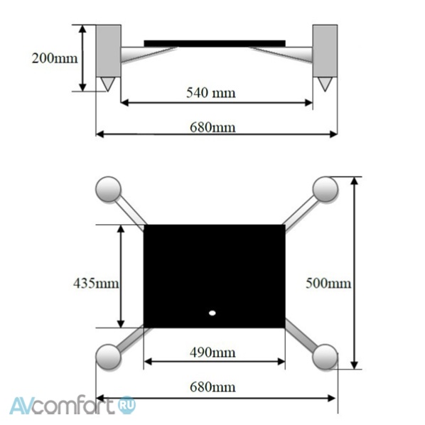 Solid Tech Hybryd 1 (200mm) Copper/Cherry, Walnut, Oak, Black Oak
